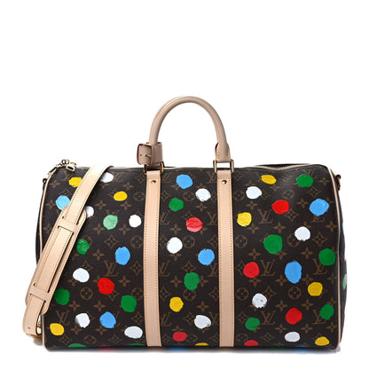 Louis Vuitton LV X YK Monogram Dots Keepall Bandouliere 45 1 of 9