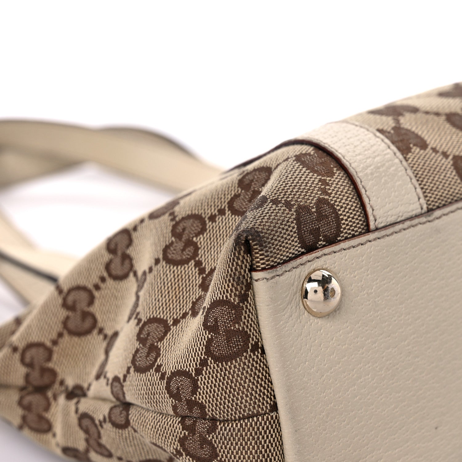 Gucci Monogram Small Abbey Tote Off White 15 of 41