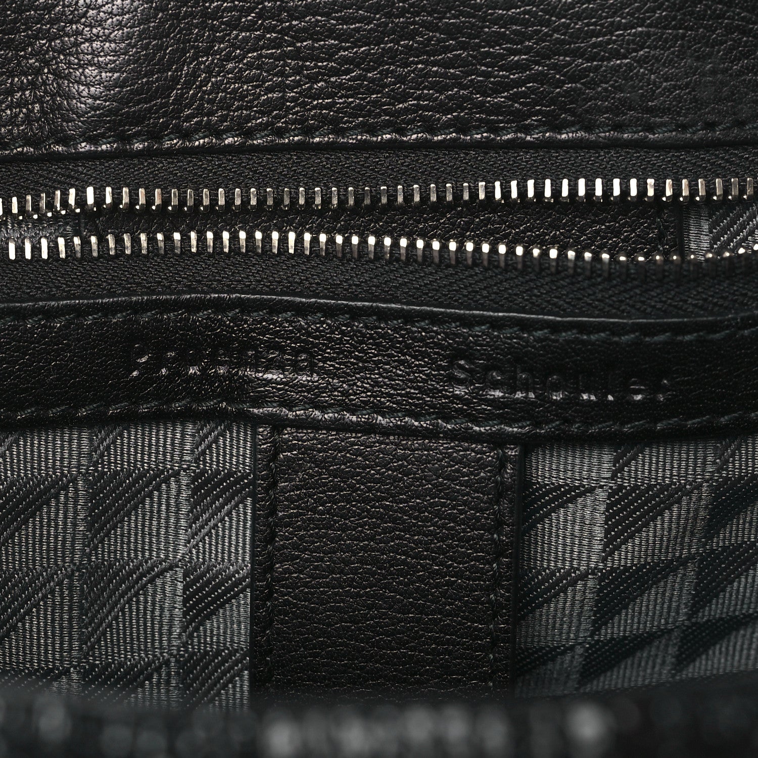 Proenza Schouler Tweed Medium PS1 Satchel Black White 6 of 8