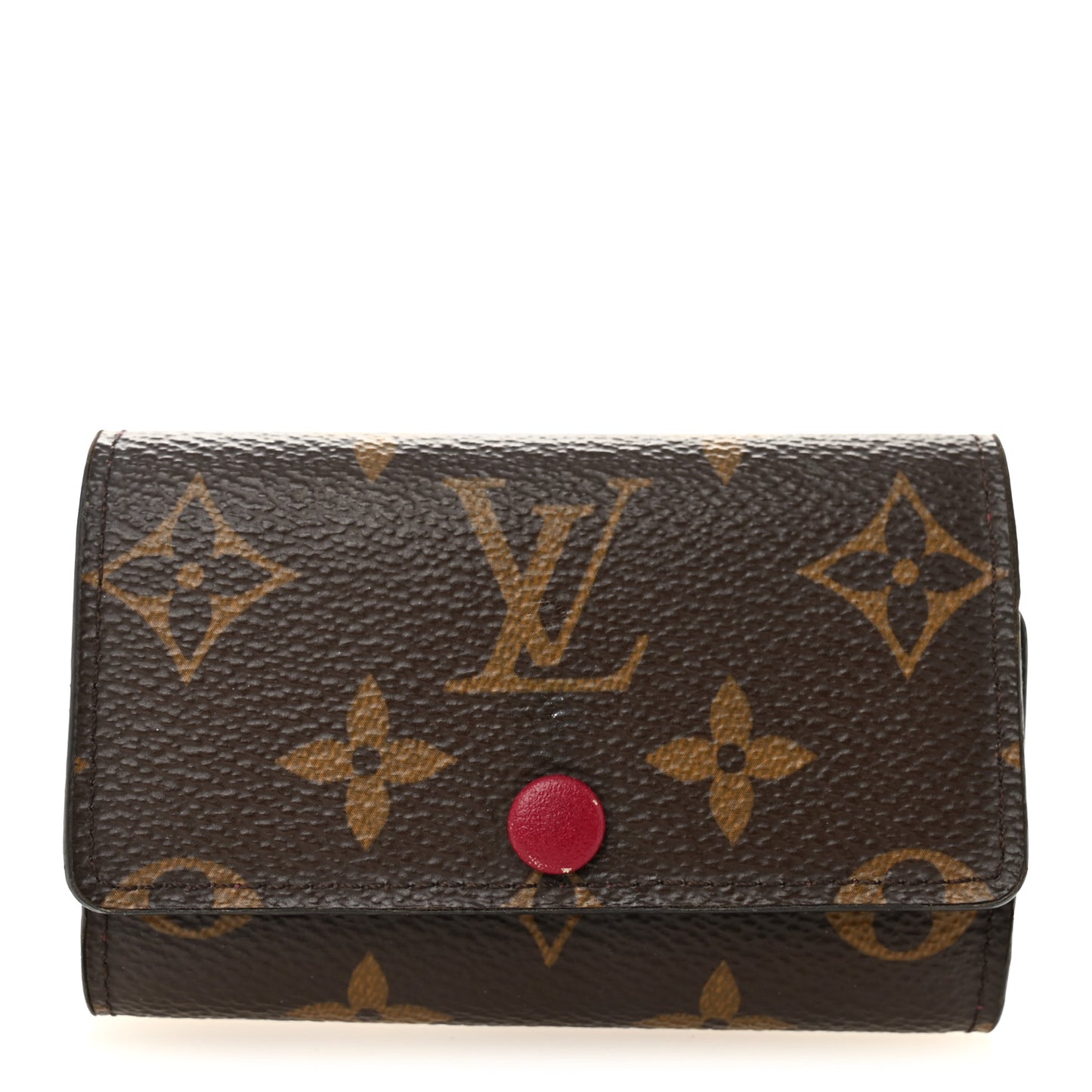 Monogram 6 Key Multicles Holder Fuchsia