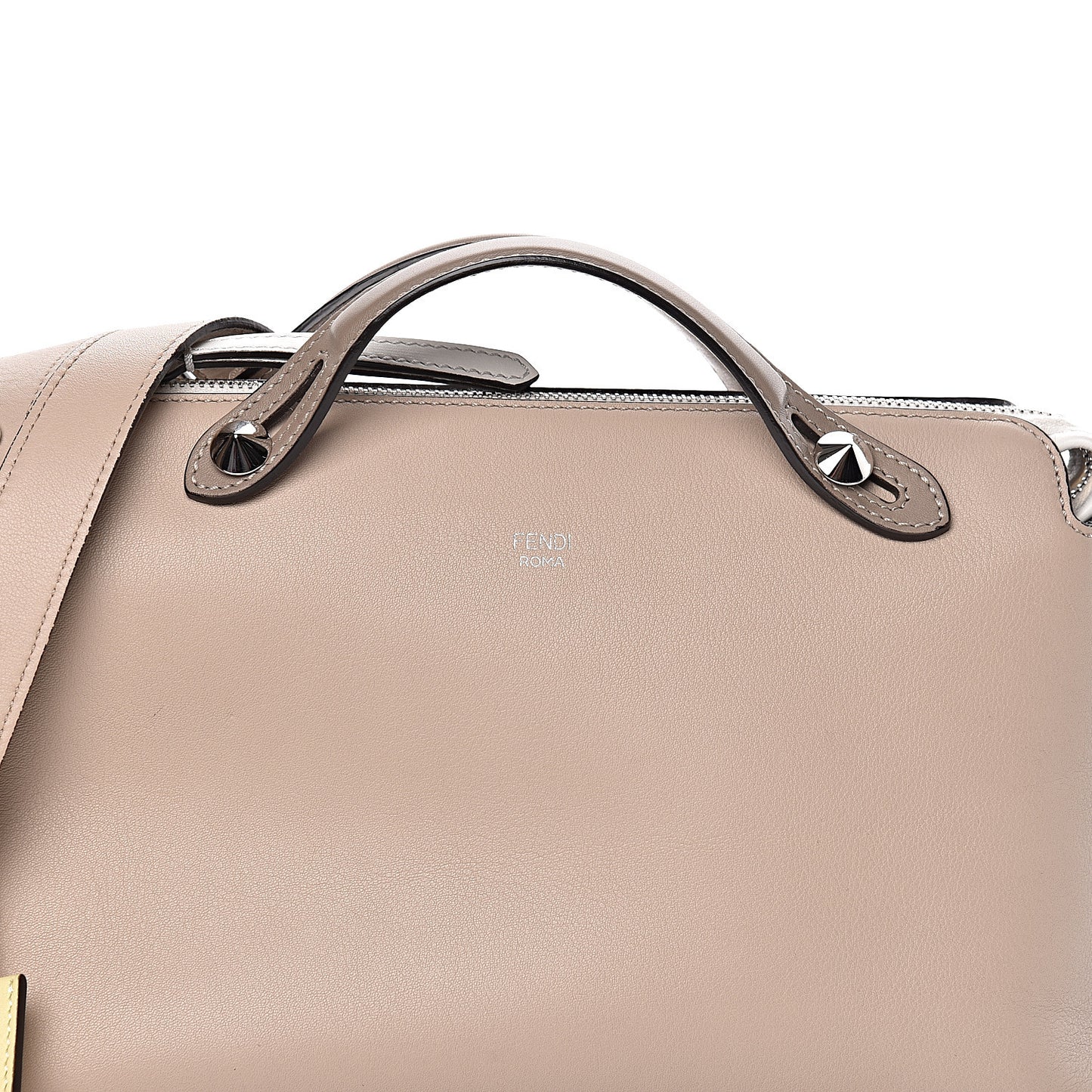 Vitello Dolce 4 Color Medium By The Way Boston Bag Nuvola Tortora Multicolor