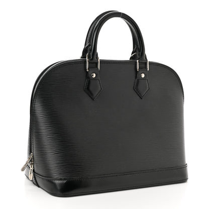 Louis Vuitton Epi Alma PM Black 2 of 8
