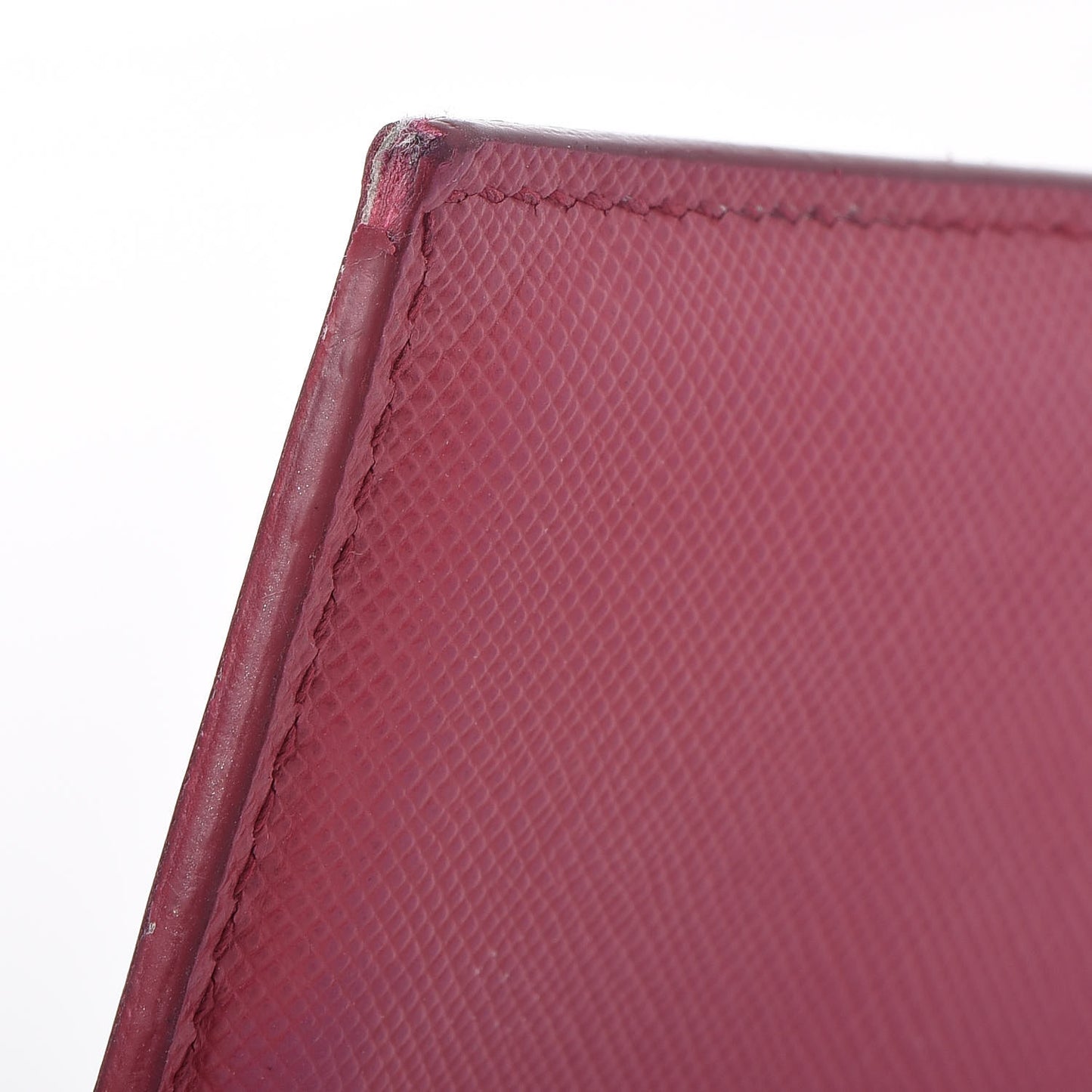 Saffiano Metal Card Case Peonia