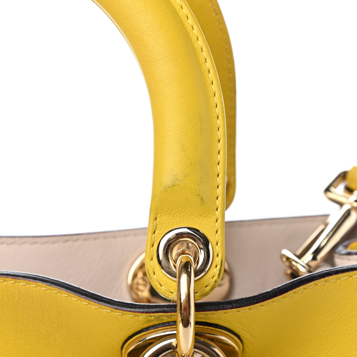 Christian Dior Smooth Calfskin Medium Diorissimo Tote Vert Acide 13 of 14