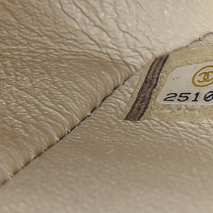 Chanel Caviar Quilted Medium Double Flap Light Beige 14 of 14
