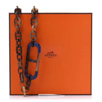 Hermes Buffalo Horn Lacquer Amarres Necklace 6 of 6
