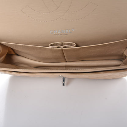 Chanel Caviar Quilted Jumbo Double Flap Beige Clair 14 of 18