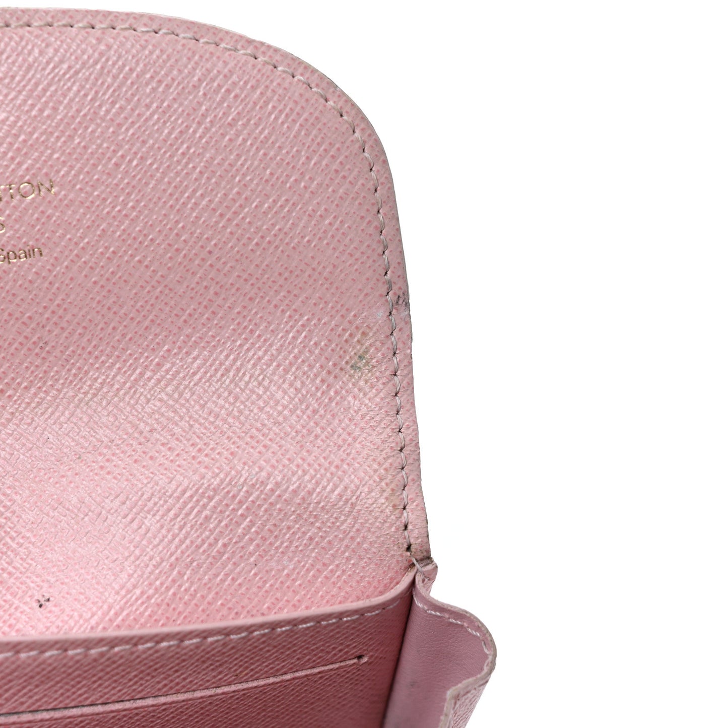 Damier Azur Rosalie Coin Purse Rose Ballerine