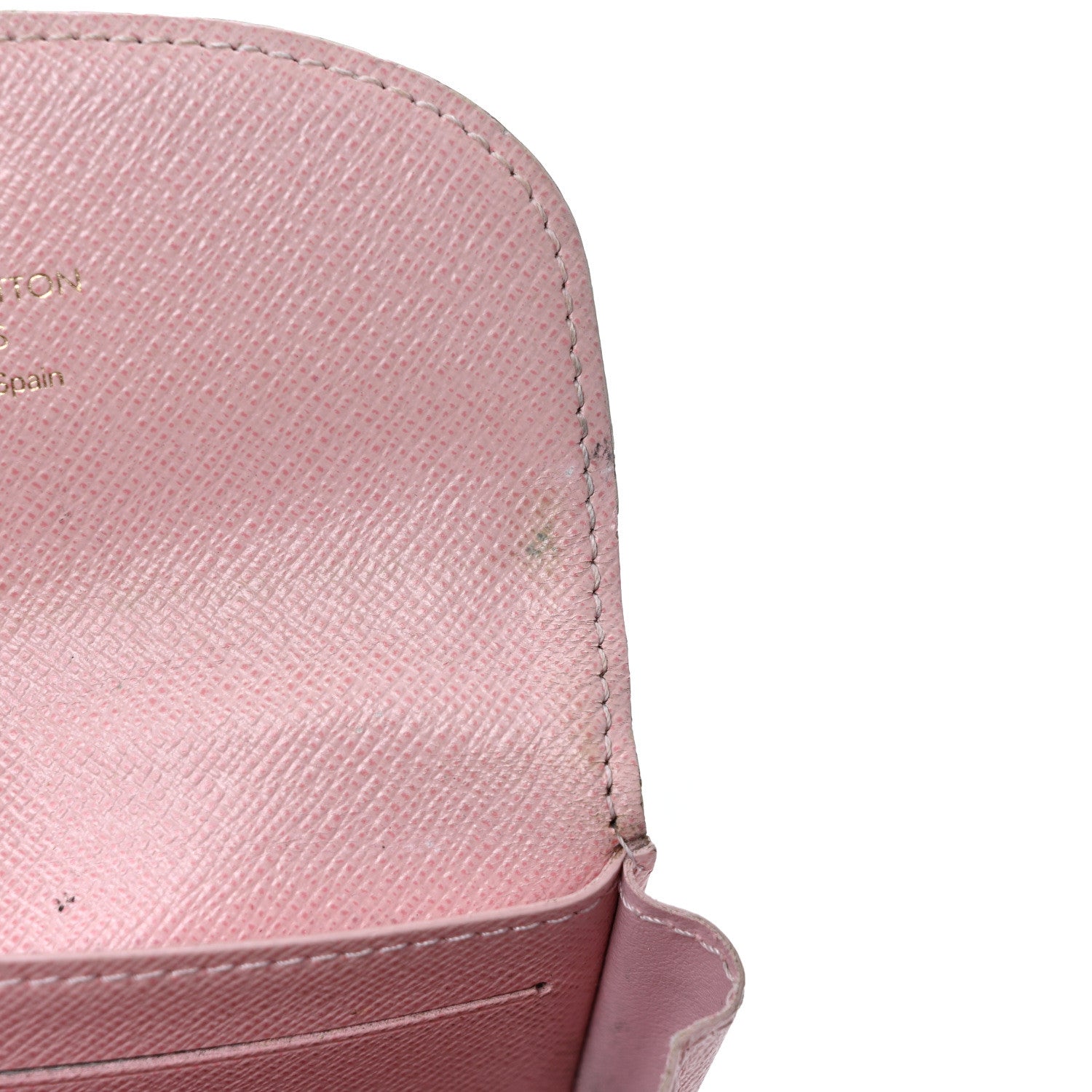 Louis Vuitton Damier Azur Rosalie Coin Purse Rose Ballerine 9 of 10