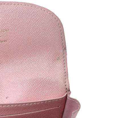 Louis Vuitton Damier Azur Rosalie Coin Purse Rose Ballerine 9 of 10