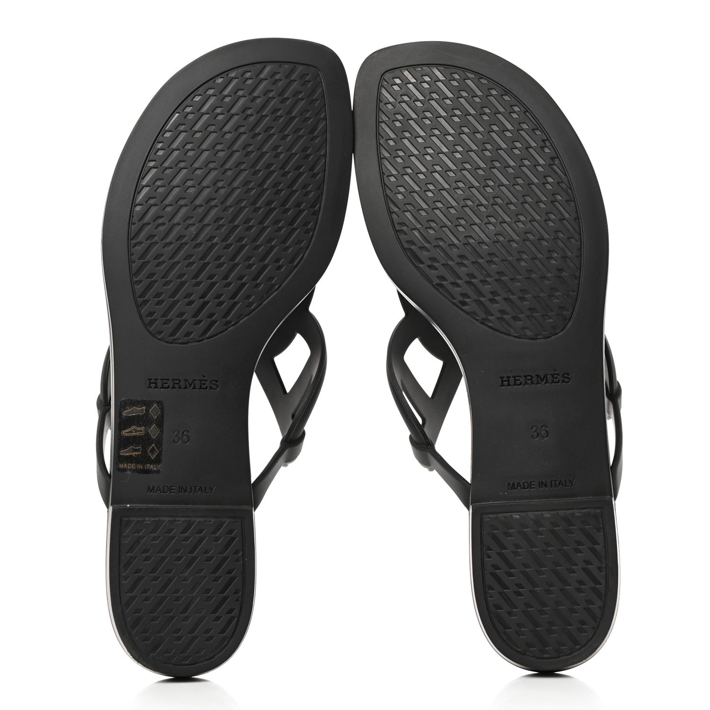 Rubber Womens Egerie Sandals 36 Black
