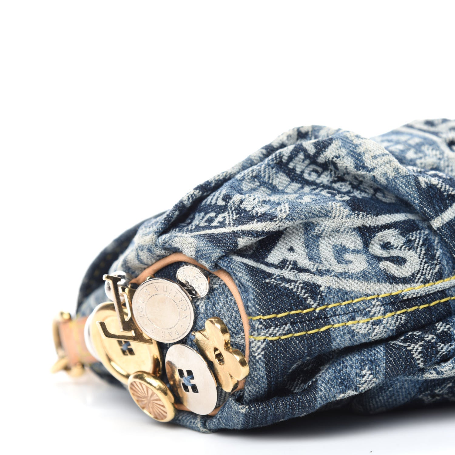 Louis Vuitton Denim Raye Judy Blame Mini Pleaty 6 of 12