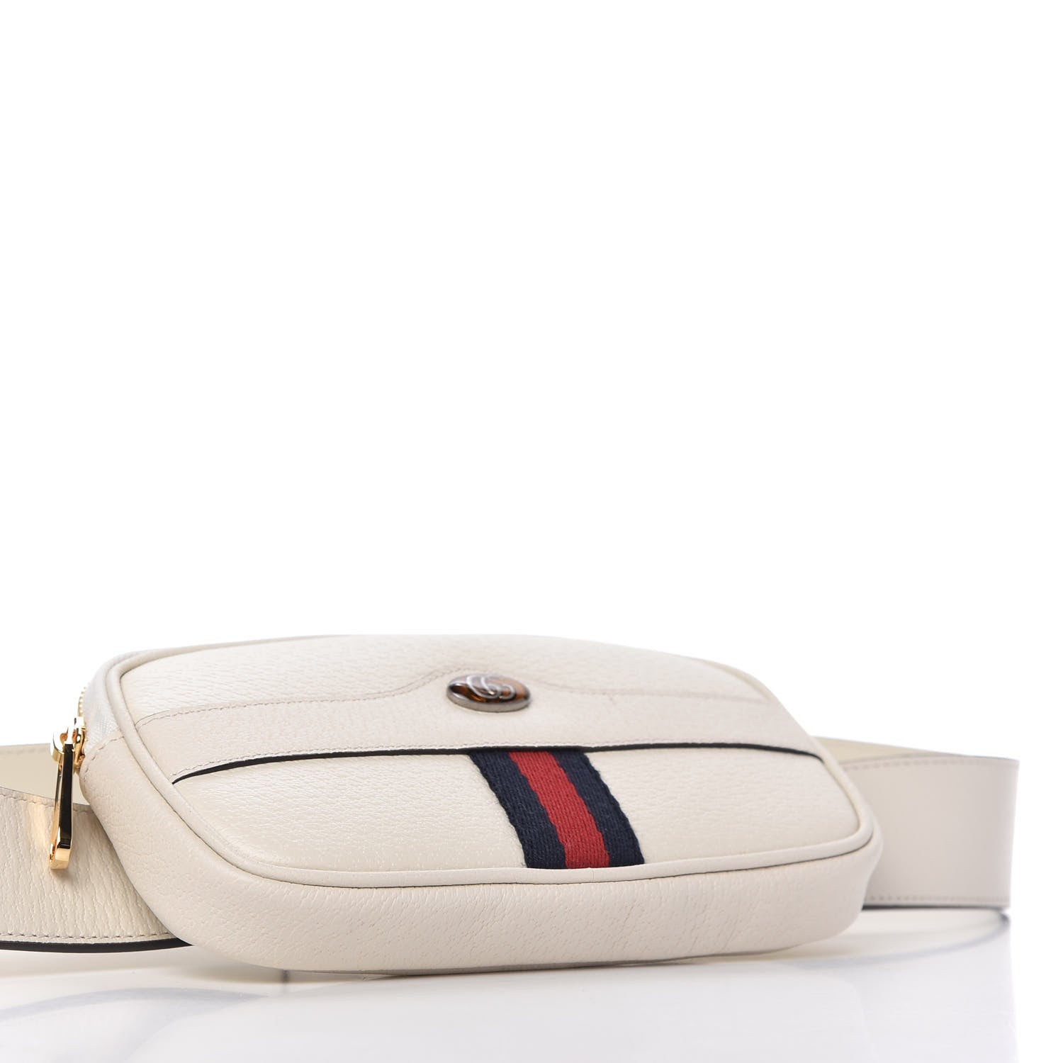 Gucci Grained Calfskin Ophidia Belted iPhone Case 95 38 White 4 of 12