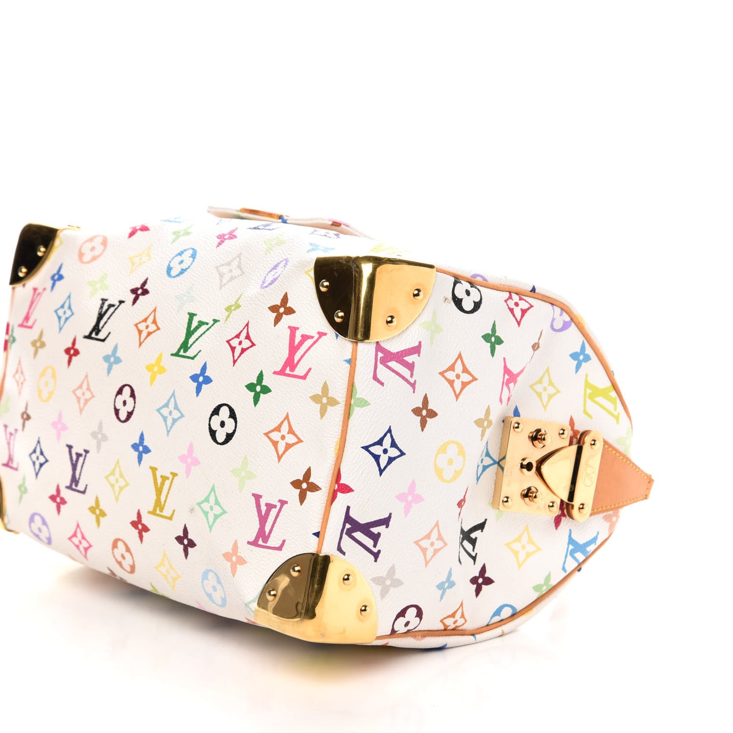 Monogram Multicolor Speedy 30 White