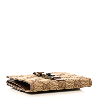 Gucci Monogram Compact Wallet Brown 4 of 10