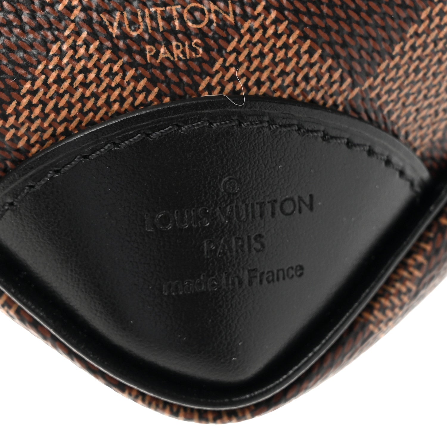 Louis Vuitton Damier Ebene Odeon PM Black 6 of 12