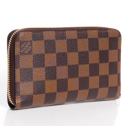 Louis Vuitton Damier Ebene Zippy Compact Wallet 3 of 8