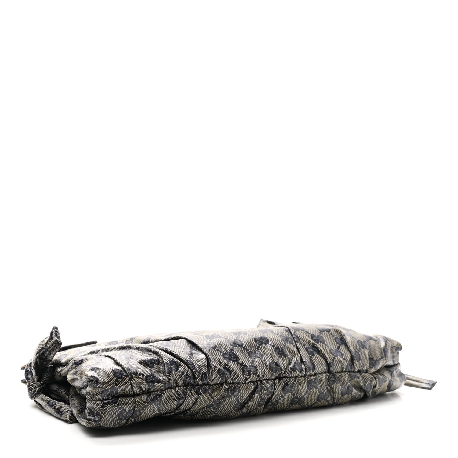 Gucci Crystal Monogram Large Hysteria Clutch Blue 4 of 7