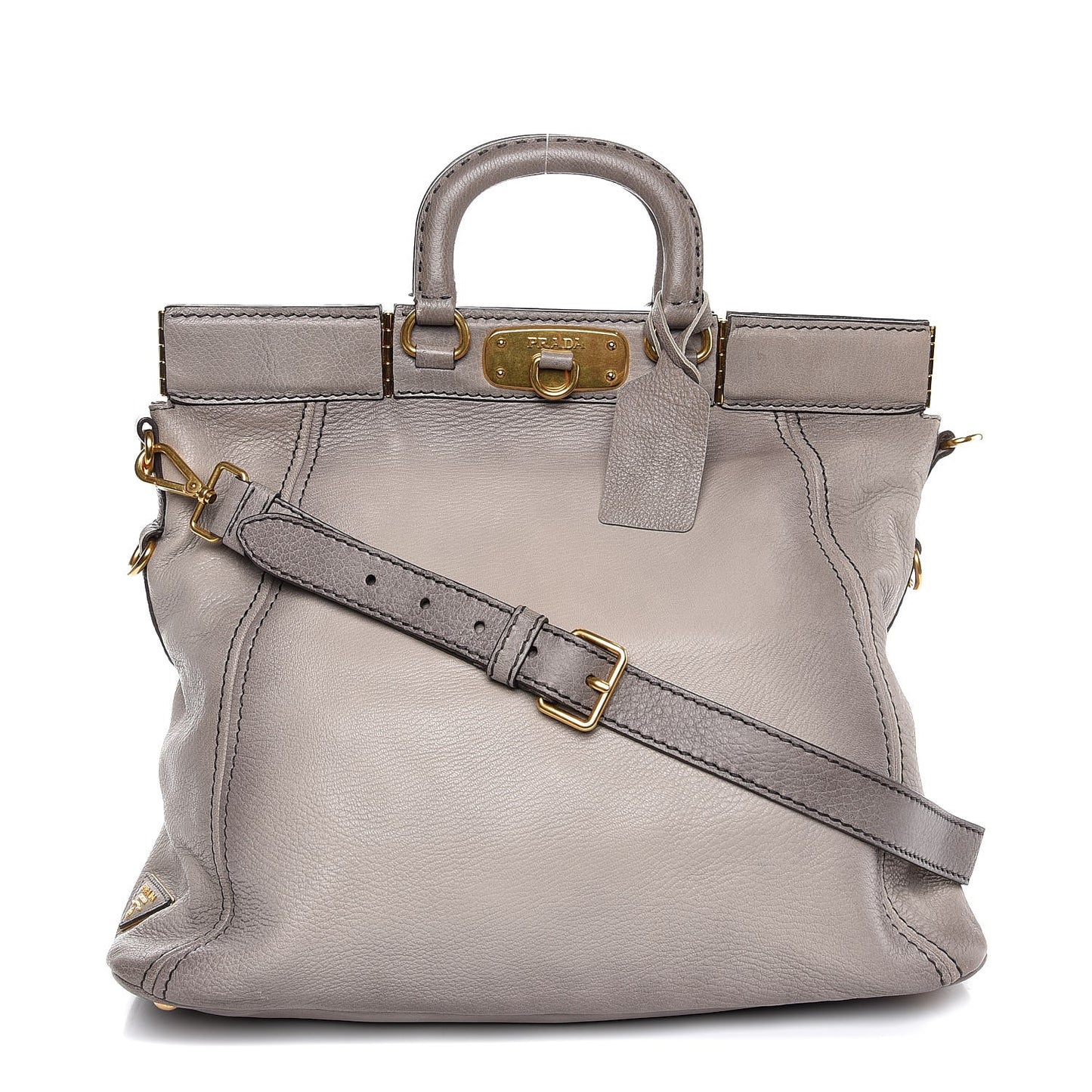 Cervo Top Handle Tote Pomice Sfuma