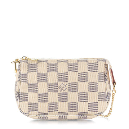 Louis Vuitton Damier Azur Mini Pochette Accessories 1 of 7
