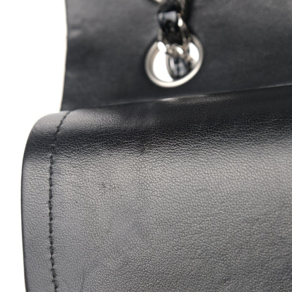 Chanel Patent Quilted Medium Double Flap Black 16 of 22