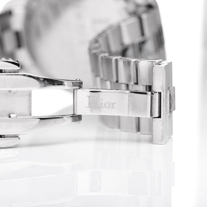 Christian Dior Stainless Steel Sapphire 38mm Christal Chronograph Quartz Watch Grey 7 of 8