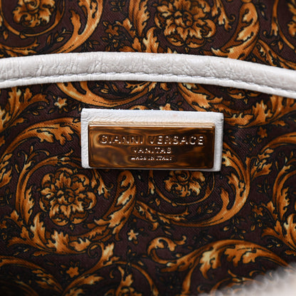 Versace Barocco Quilted Nappa Altea Vanitas Lady Athena White 5 of 13
