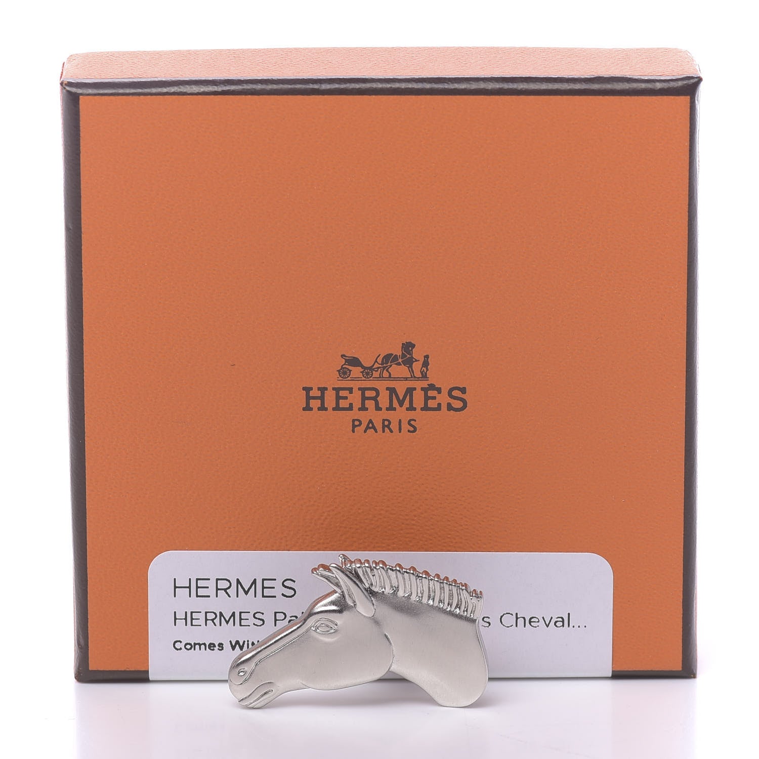 Hermes Palladium Talismans Cheval Badge 5 of 5
