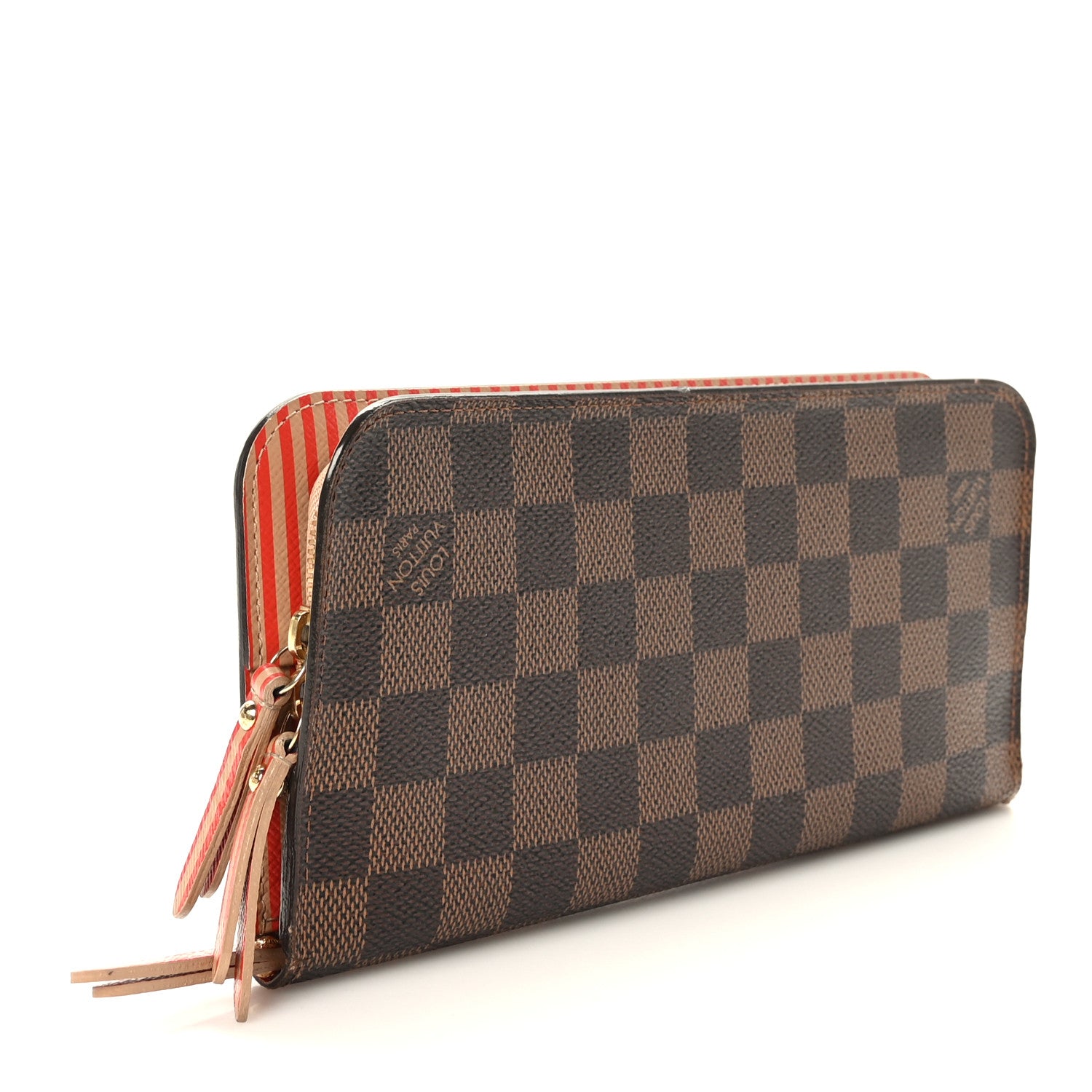 Louis Vuitton Damier Ebene Trunks and Locks Insolite Wallet 3 of 7