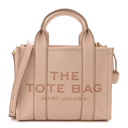Marc Jacobs Grained Calfskin Small The Tote Bag Rose Dust 1 of 11