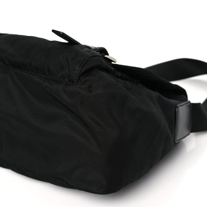 Prada Nylon Vela Messenger Bag Black 9 of 10