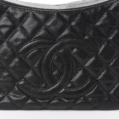 Chanel Caviar Quilted Timeless CC Shoulder Bag Black 8 of 10