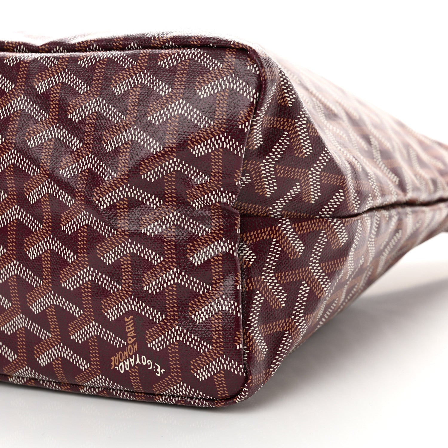Goyard Goyardine Boheme Hobo Burgundy 11 of 11
