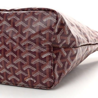 Goyard Goyardine Boheme Hobo Burgundy 11 of 11