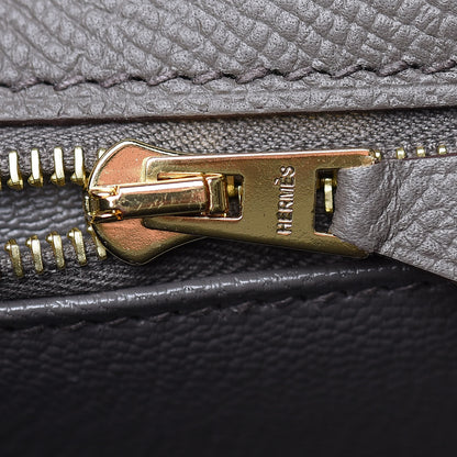Hermes Epsom Kelly Sellier 28 Etain 19 of 34