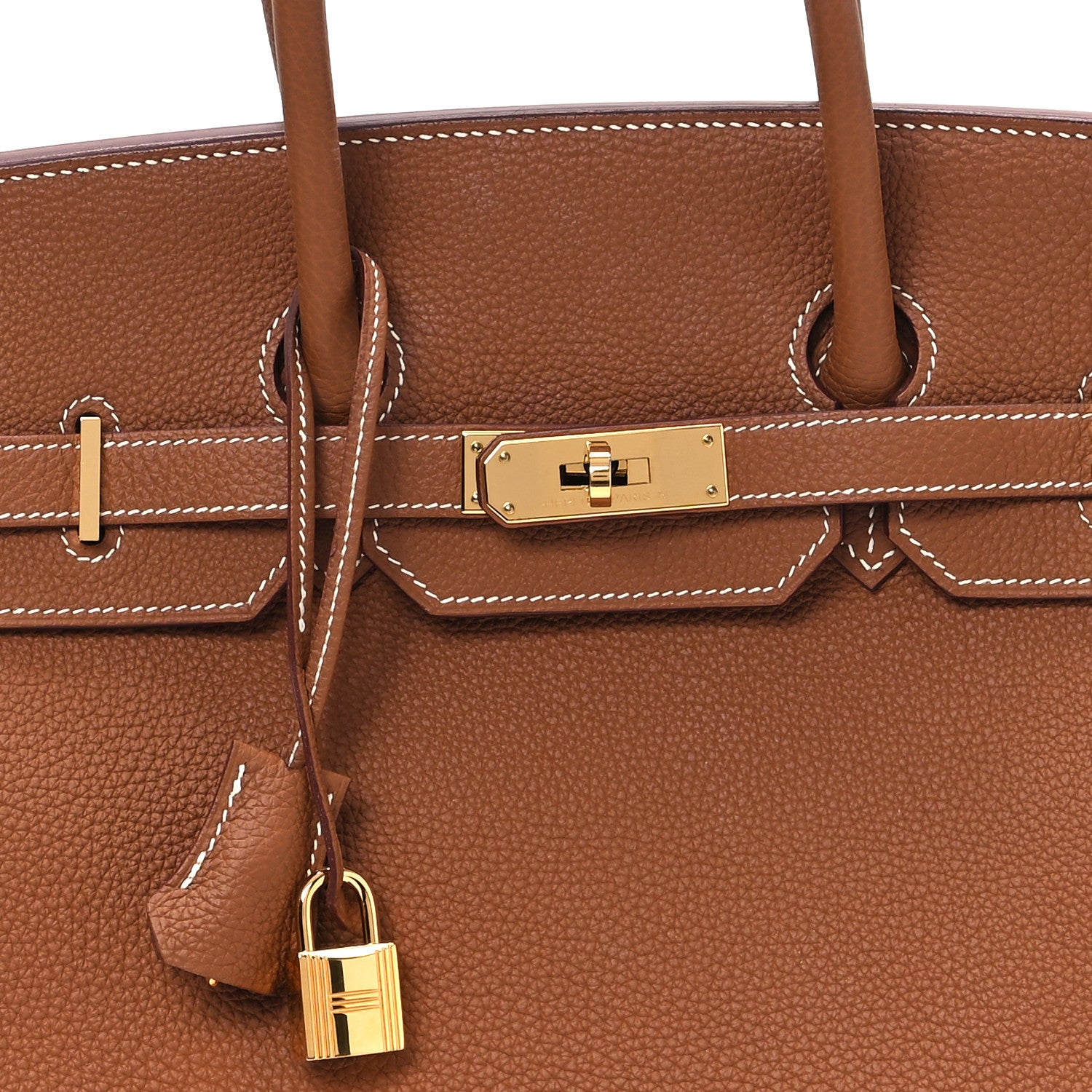 Hermes Togo Birkin 35 Gold 8 of 10