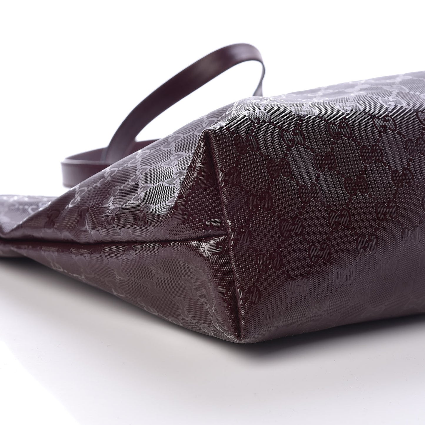 Imprime Monogram Medium Zippered Tote Bordeaux