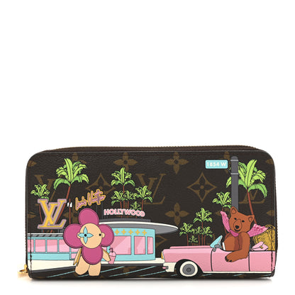 Louis Vuitton Monogram 2021 Christmas Animation Hollywood Zippy Wallet 1 of 8