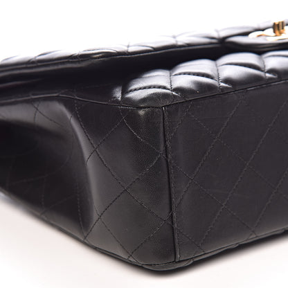 Chanel Lambskin Quilted Maxi Double Flap Black 8 of 17