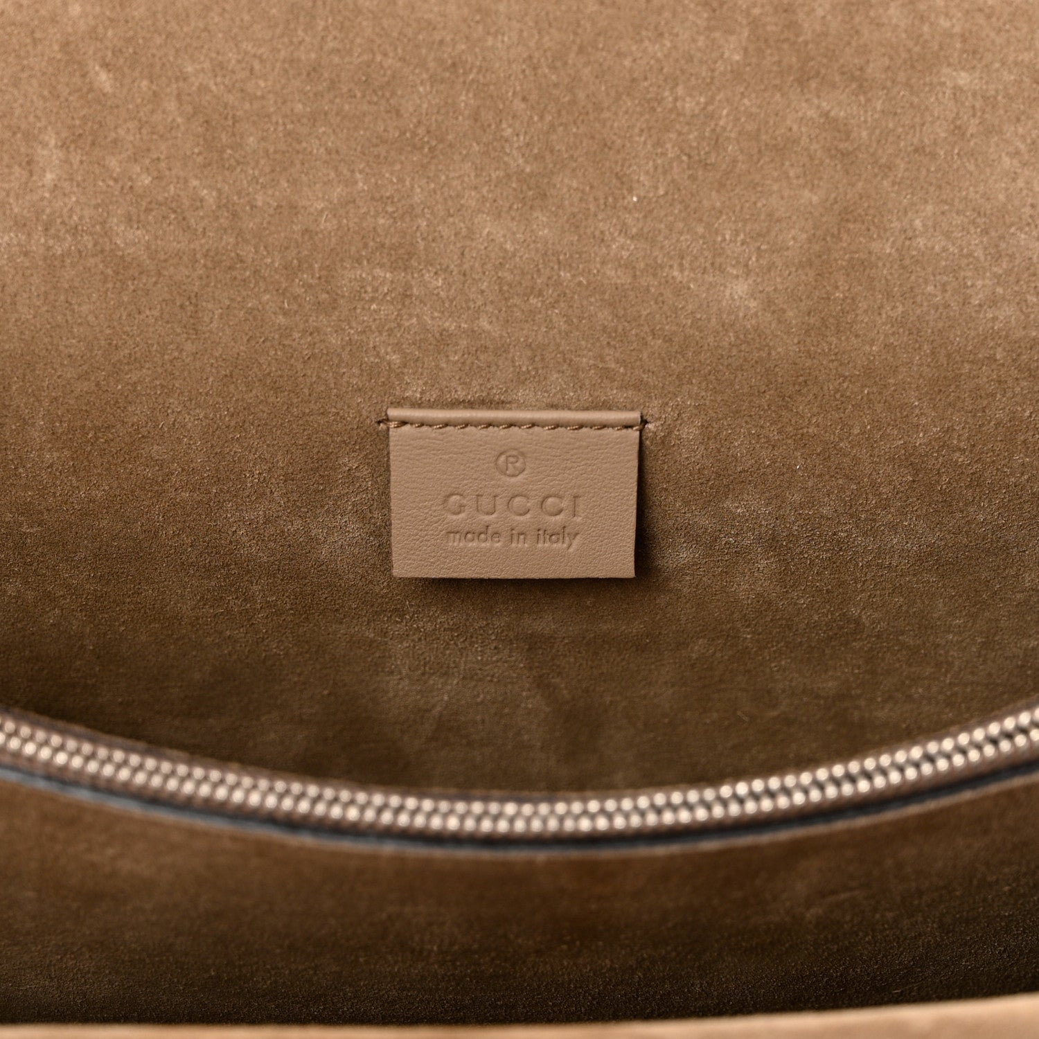 Gucci GG Supreme Monogram Embroidered Medium Dionysus Shoulder Bag Taupe 6 of 19