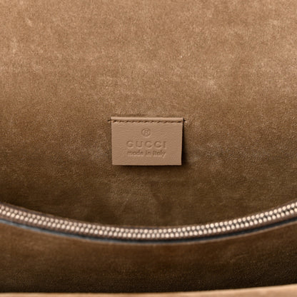 Gucci GG Supreme Monogram Embroidered Medium Dionysus Shoulder Bag Taupe 6 of 19