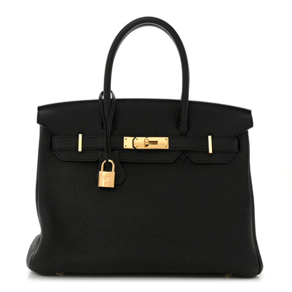 Hermes Togo Birkin 30 Black 1 of 9