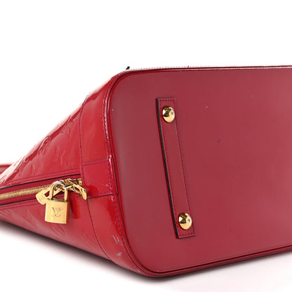 Louis Vuitton Vernis Alma GM Pomme D'Amour 9 of 12