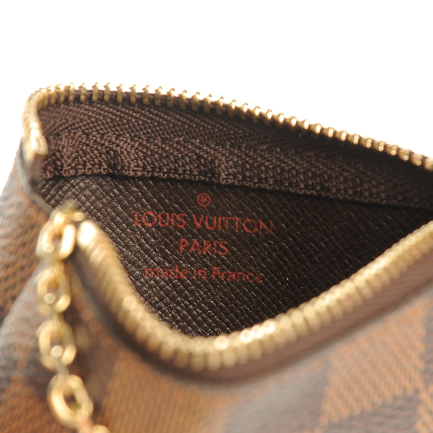 Damier Ebene Key Pouch