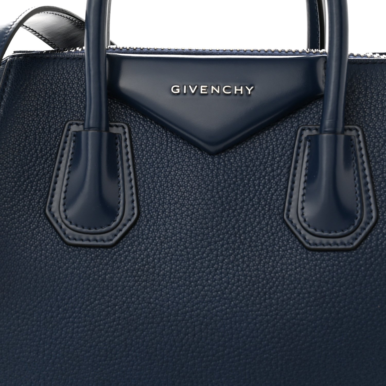 Givenchy Sugar Goatskin Small Antigona Night Blue 8 of 10