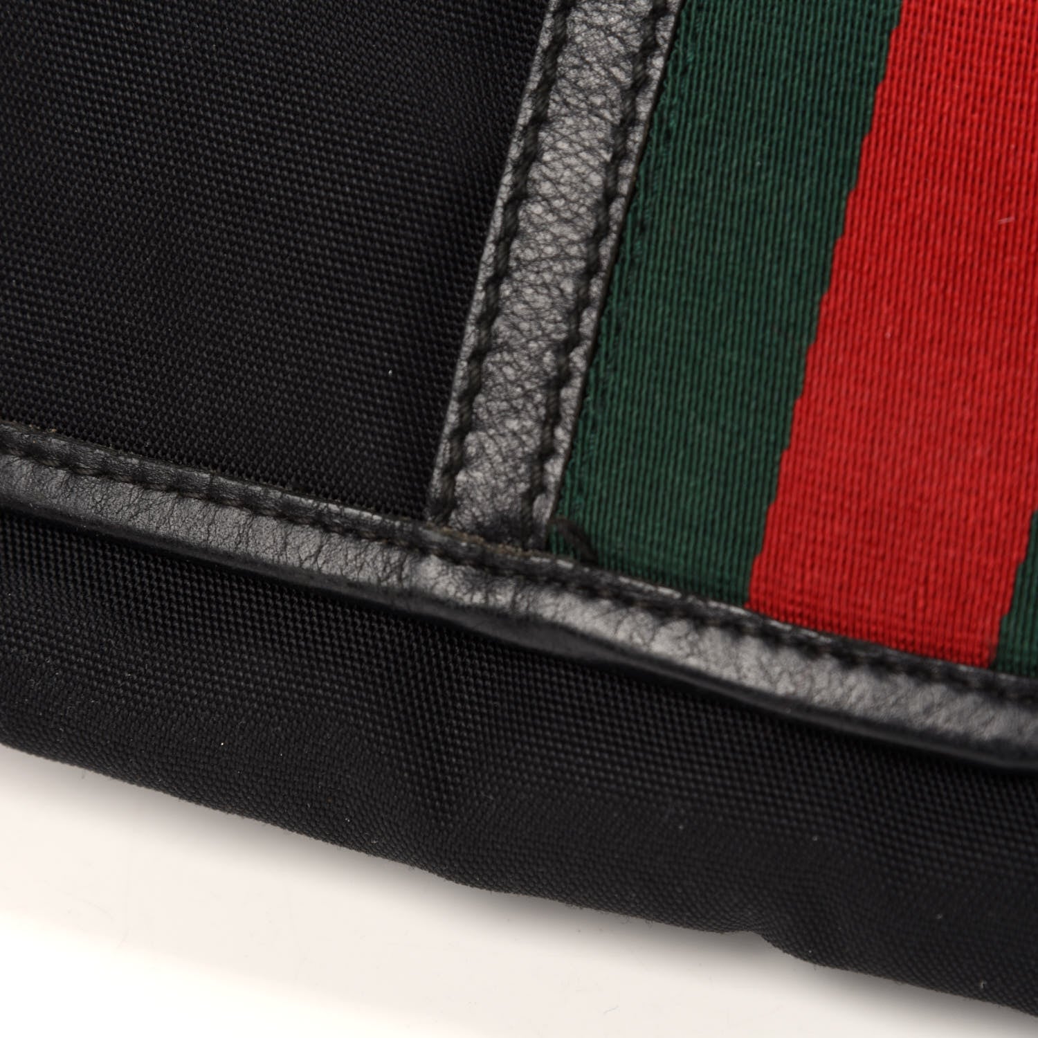 Gucci Nylon Web Belt Bag Black 8 of 16