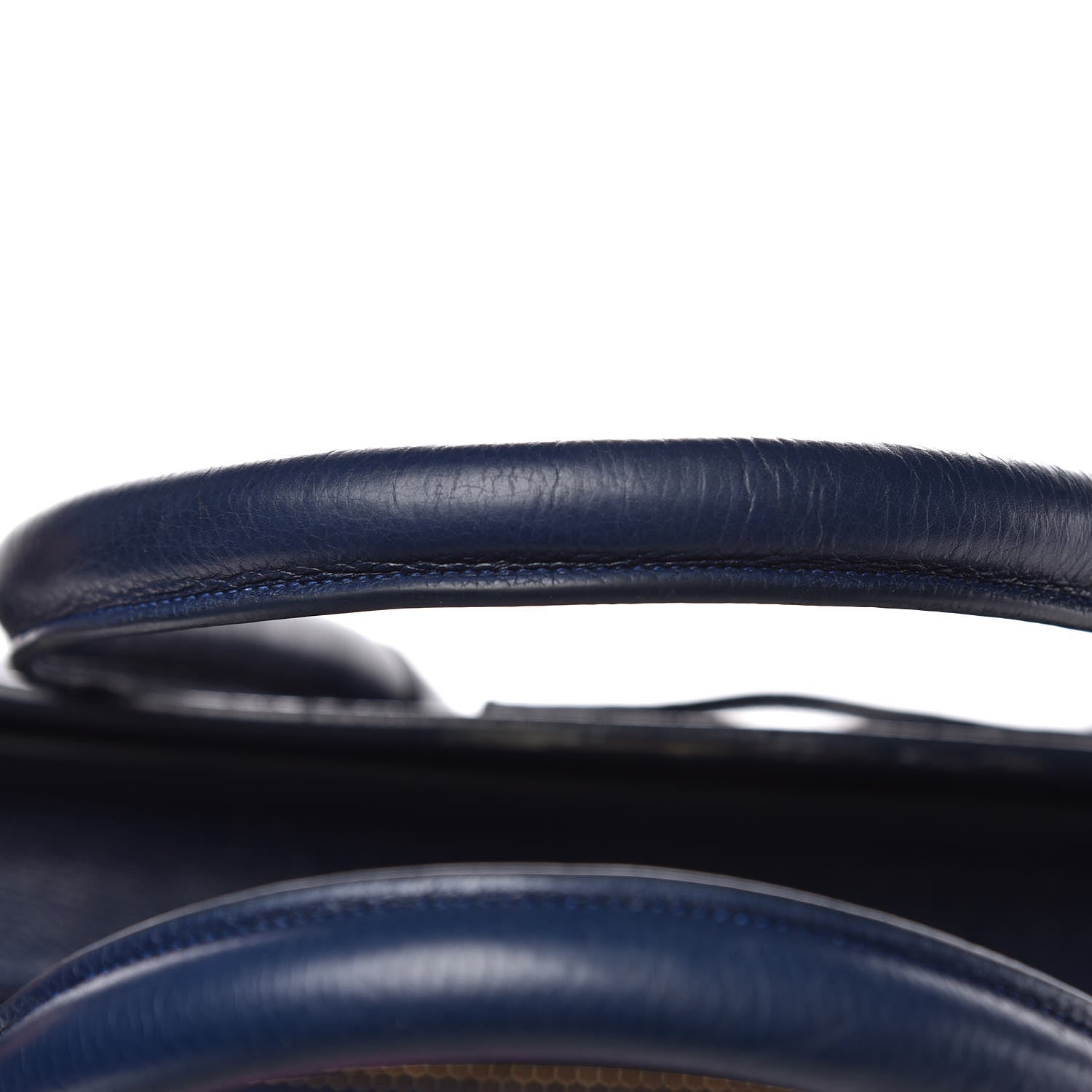 Celine Drummed Calfskin Mini Luggage Ink 9 of 14