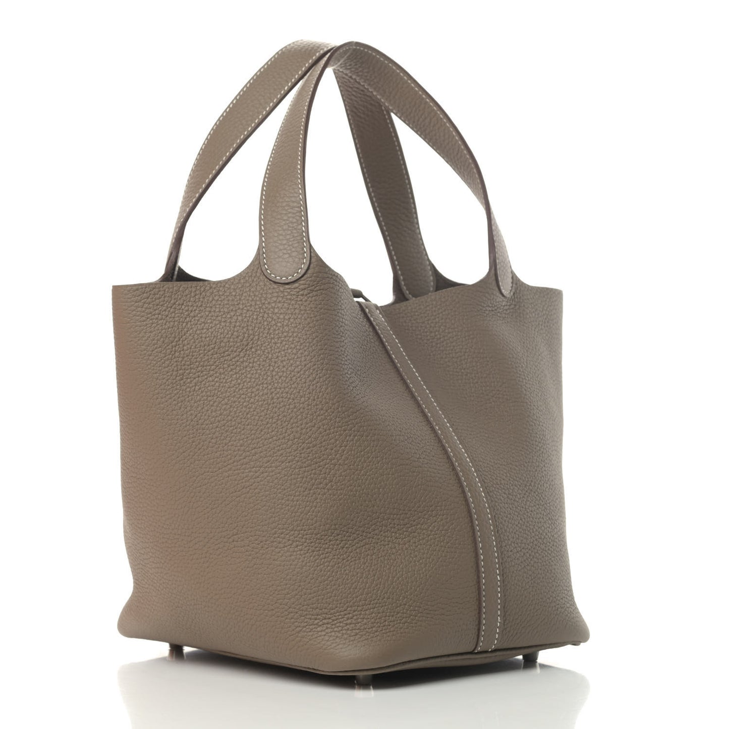 Taurillon Clemence Picotin Lock 22 MM Etoupe