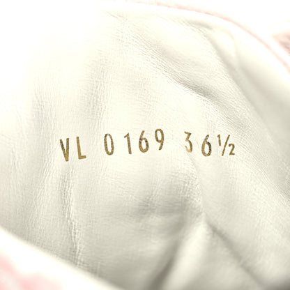 Louis Vuitton Monogram Giant Stellar Sneaker Boots 36.5 Rose 6 of 8