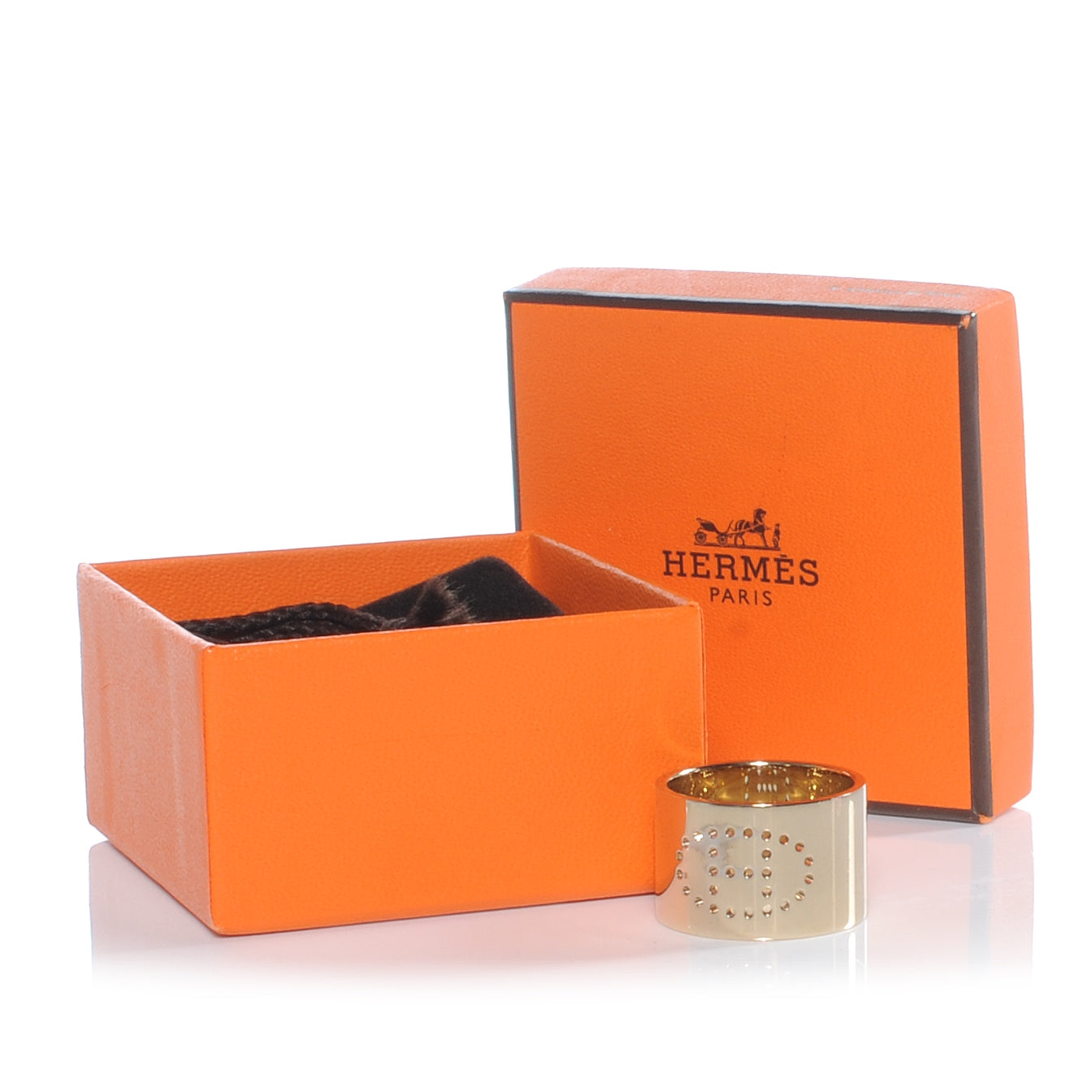 Permabrass Evelyne Scarf Ring